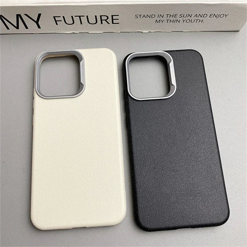 Case for Reno 14F 14 F 5G Luxury PU Silicone Phone Back Cover Soft Protection Shell Shockproof TPU Bumper for OPPO Reno 14 Pro