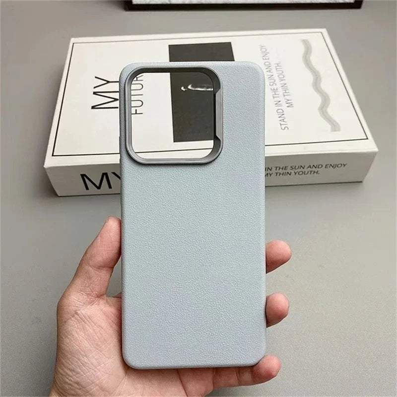 Case for Reno 14F 14 F 5G Luxury PU Silicone Phone Back Cover Soft Protection Shell Shockproof TPU Bumper for OPPO Reno 14 Pro