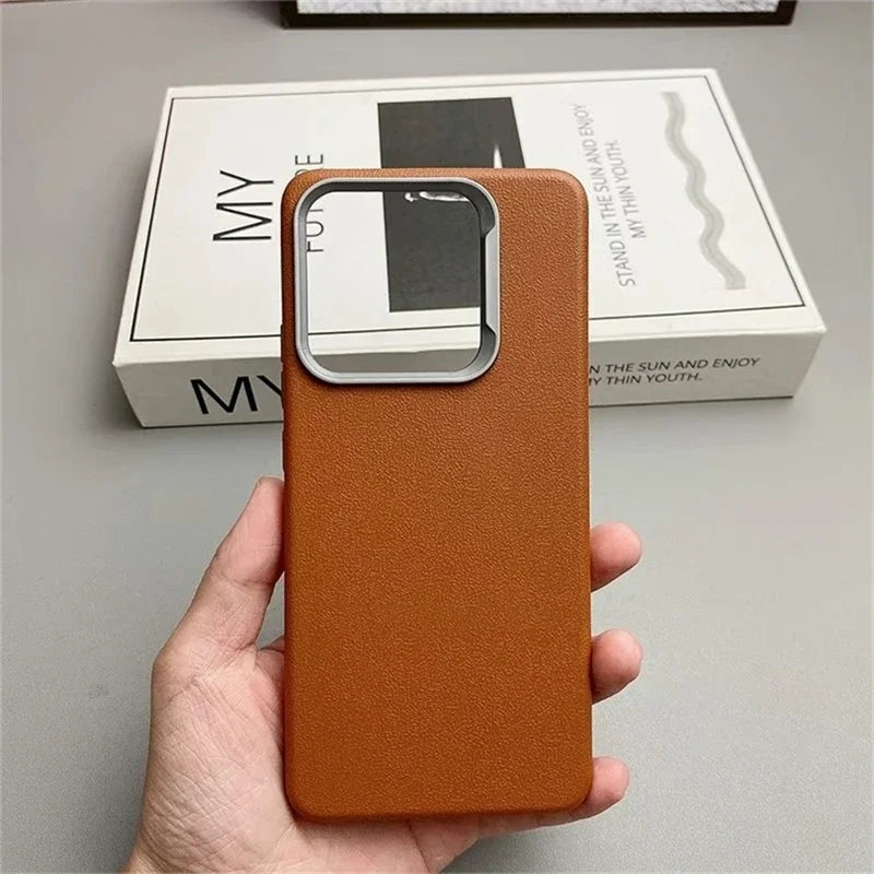 Case for Reno 14F 14 F 5G Luxury PU Silicone Phone Back Cover Soft Protection Shell Shockproof TPU Bumper for OPPO Reno 14 Pro