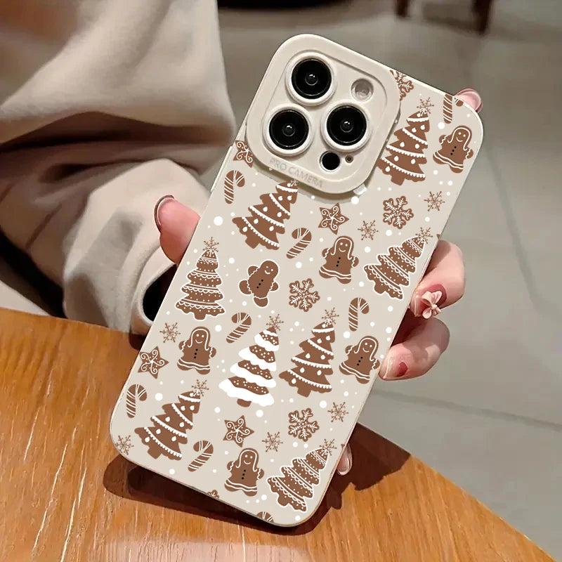 Christmas Tree Graphic Phone Case For Xiaomi 13 12 11 Lite 5G 14 14T 13T 12T Poco F6 F5 X6 X5 X3 M6 Pro Shockproof Bumper Cover