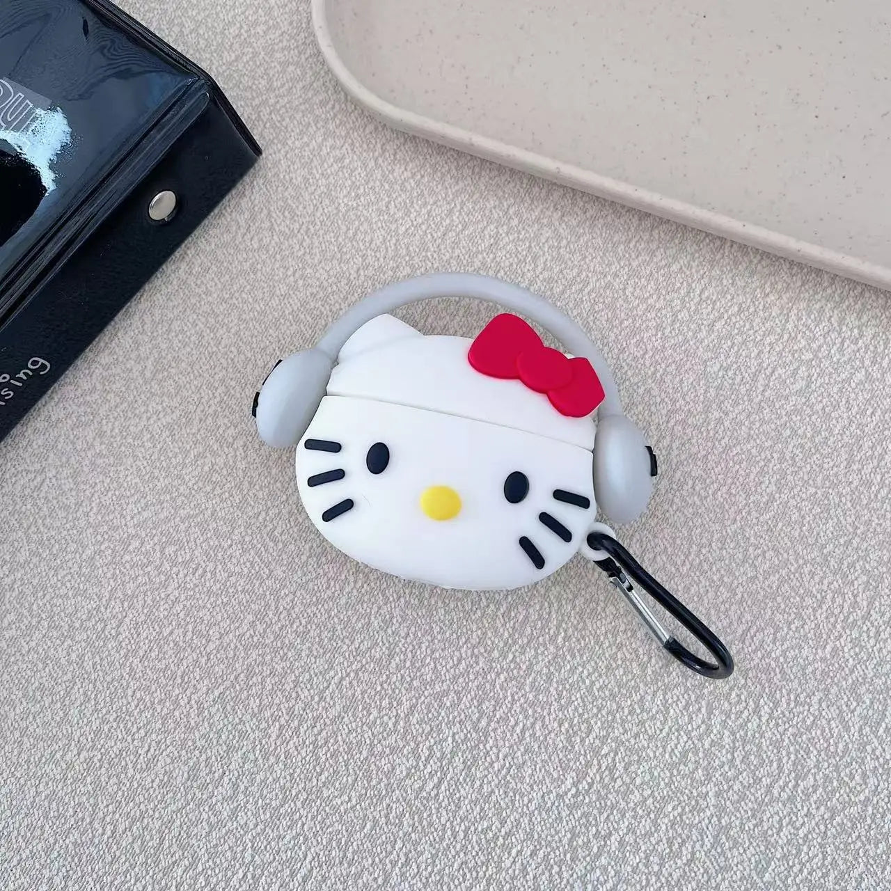 For Airpods 4 3 2 Pro 1 Pro 2 Cartoon Hello Kitty Kuromi Melody Listen To Music Silicone Earphone Case Accessories Cover