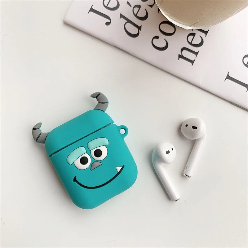 Cute Polka Dots Bow Silicone Case For Apple AirPods 2 3 4 Pro Pro2 Earphone Charging Headphones Case Airpods Protect Cover