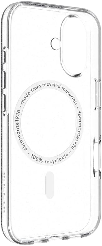 Next Store Magnetic Wireless Charging Clear Phone Case Compatible with iPhone 17 – Transparent Hard PC Back, TPU Bumper, Shockproof Slim Cover, Scratch Resistant, Compatible with Magsafe