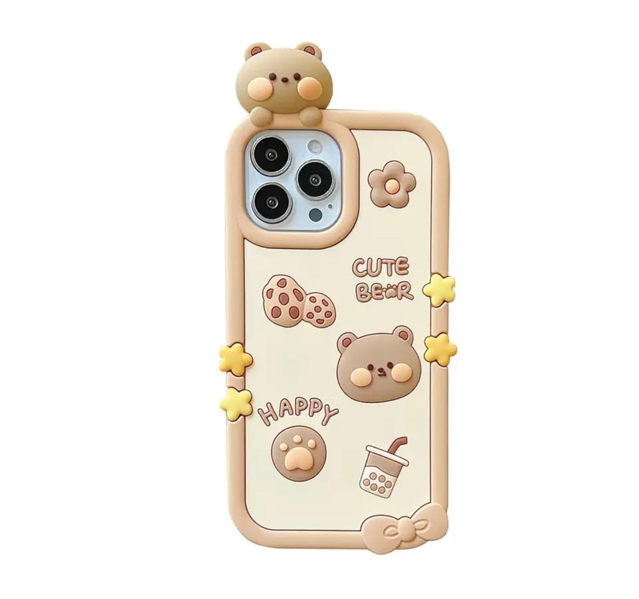 فكرة Fekra Silicone Case 3D Candy Shapes For iPhone 15 Pro max|15 Pro|15|14 Pro Max|14 Pro|14/13|13 Pro max|13 Pro|12 Pro max|12/12Pro|11 Pro max|11 Pro/11 (JERRY, iphone 15 pro)