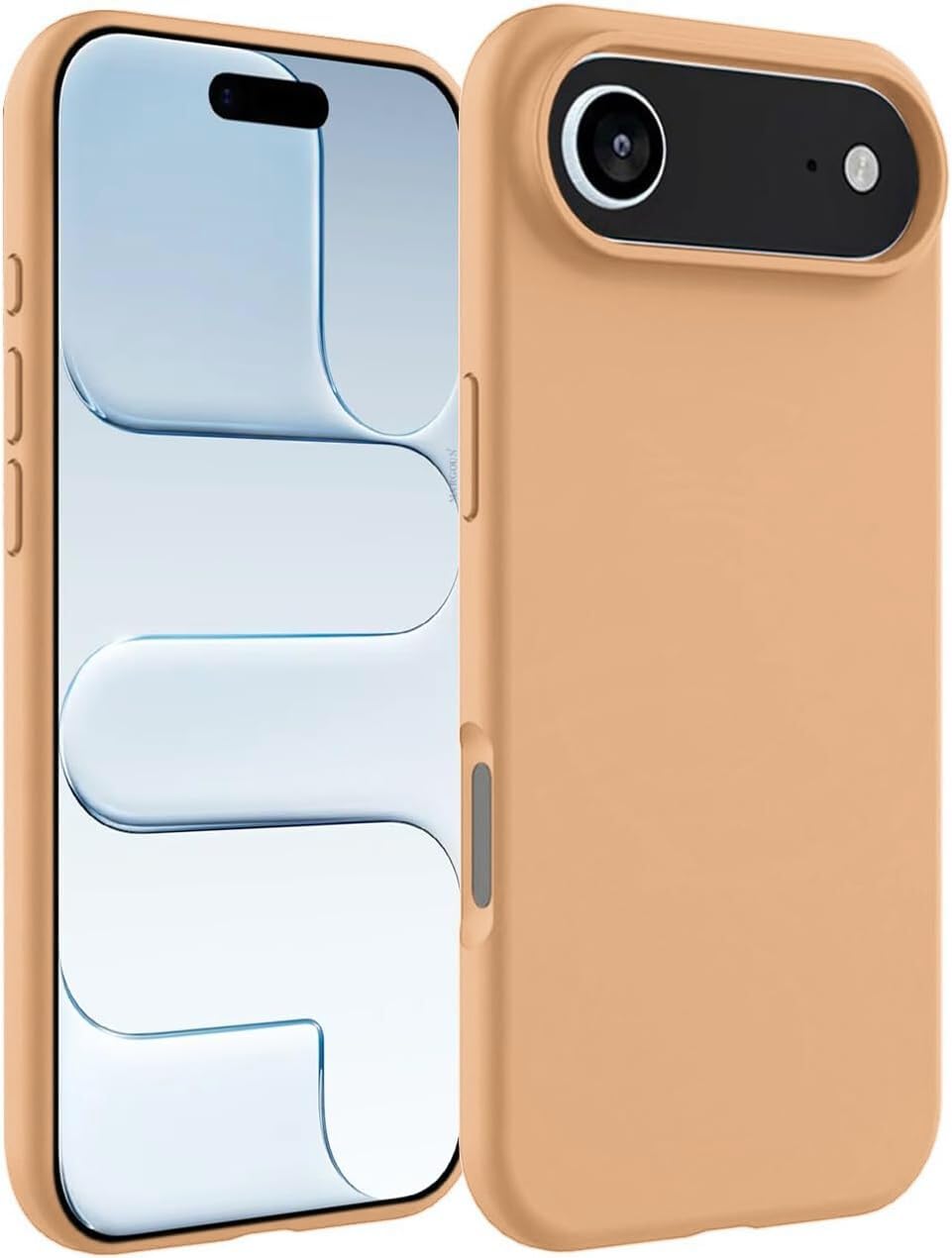 Next Store Silicone Case Compatible with iPhone 17 Series, Ultra Slim Shockproof Protective Phone Case with Soft Microfiber Lining, Anti-Scratch Camera Protection (Green, iPhone 17)