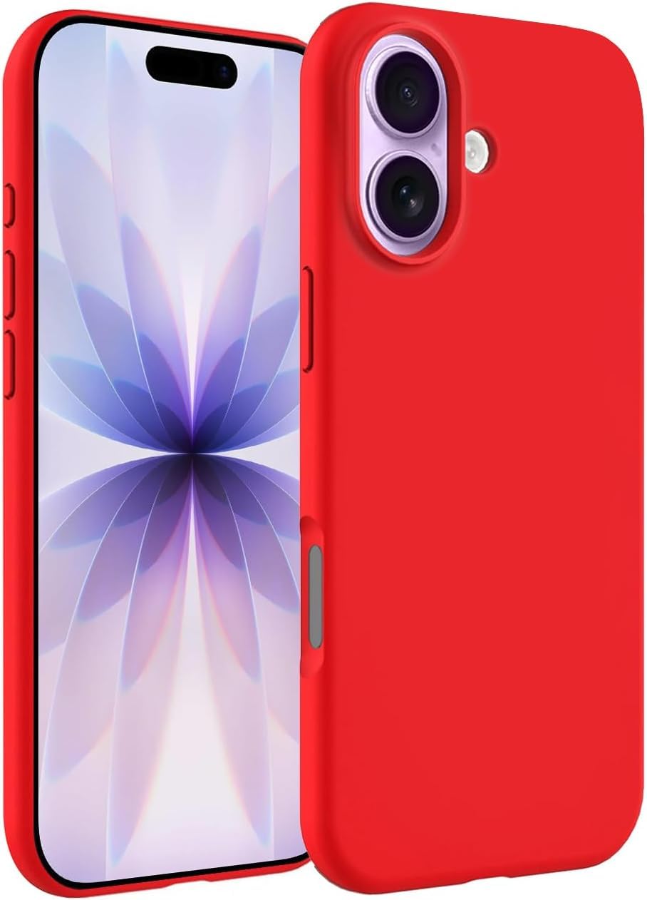 Next Store Silicone Case Compatible with iPhone 17 Series, Ultra Slim Shockproof Protective Phone Case with Soft Microfiber Lining, Anti-Scratch Camera Protection (Green, iPhone 17)