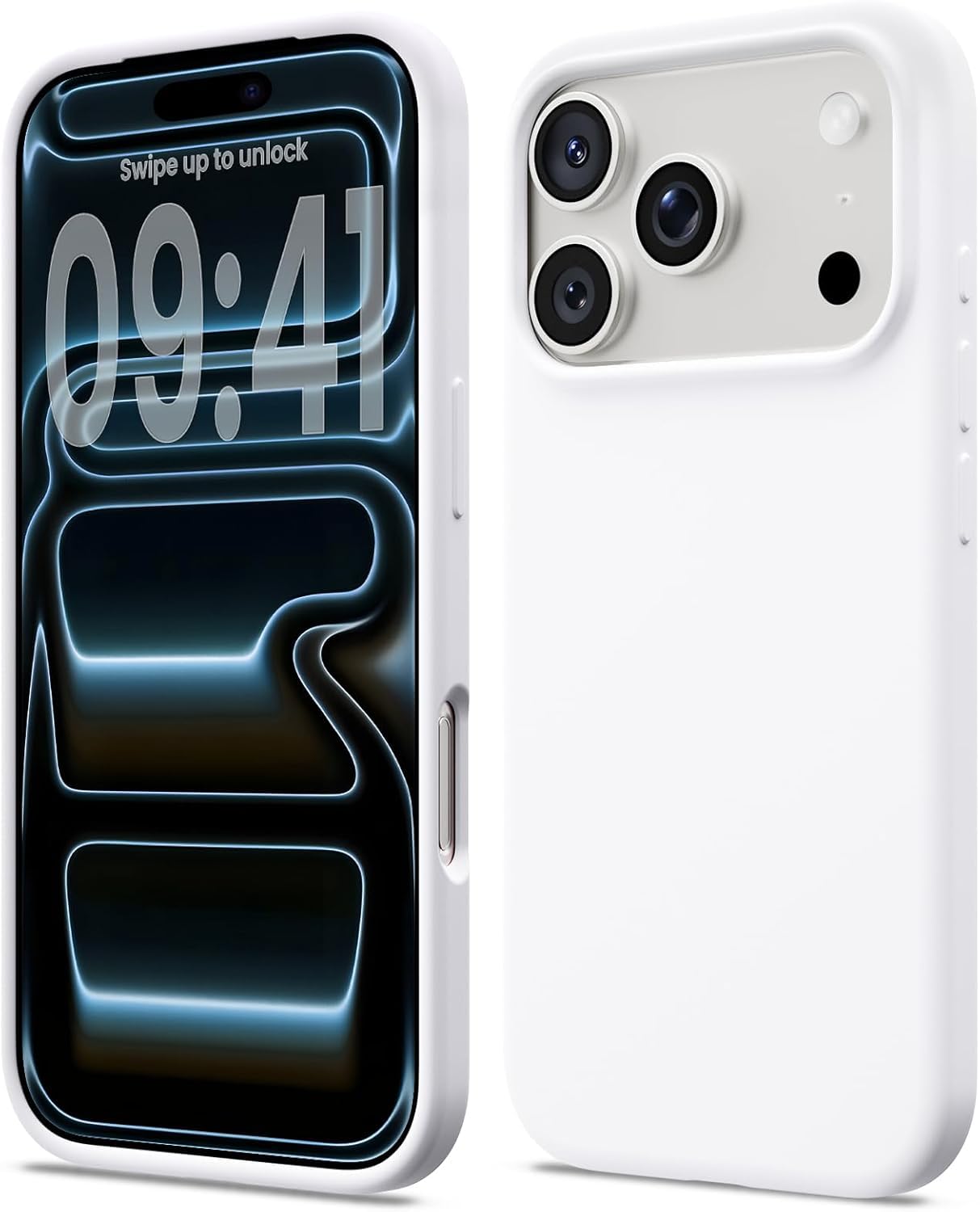 Next Store Silicone Case Compatible with iPhone 17 Series, Ultra Slim Shockproof Protective Phone Case with Soft Microfiber Lining, Anti-Scratch Camera Protection (Green, iPhone 17)