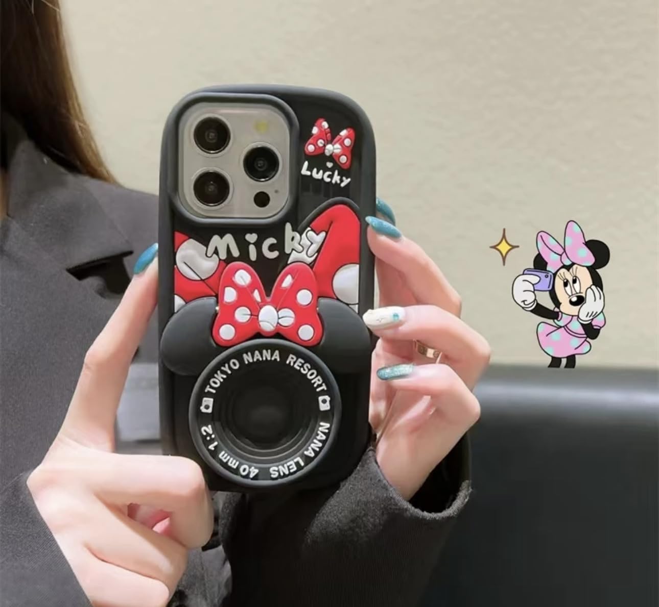 Fekra Silicone Case 3D Cartoon Soft Cover For iPhone 15 Pro max| 15 Pro| 15| 14 Pro Max| 14 Pro| 14/13 | 13 Pro max| 13 Pro| 12 Pro max | 11 Pro max| 11 Drop-proof (patrick Lilic, iPhone 12 Pro max)