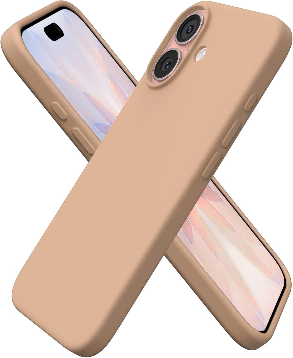 Next Store Silicone Case Compatible with iPhone 17 Series, Ultra Slim Shockproof Protective Phone Case with Soft Microfiber Lining, Anti-Scratch Camera Protection (Green, iPhone 17)