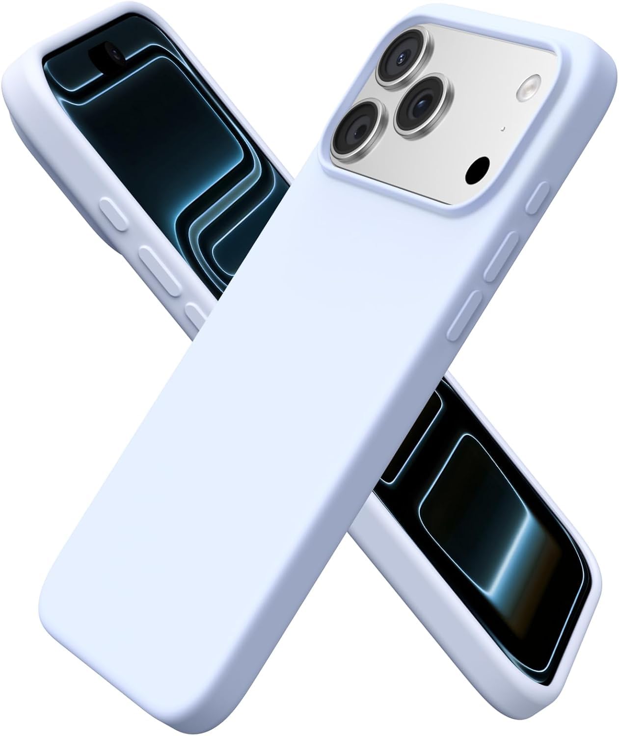 Next Store Silicone Case Compatible with iPhone 17 Series, Ultra Slim Shockproof Protective Phone Case with Soft Microfiber Lining, Anti-Scratch Camera Protection (Green, iPhone 17)