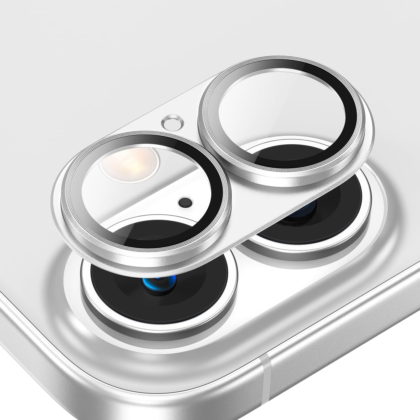 Tensea for iPhone 17 Pro Max Camera Lens Protector, Metal Aluminum Alloy Tempered Glass Cover Camera Screen Protector Accessories, Case Friendly