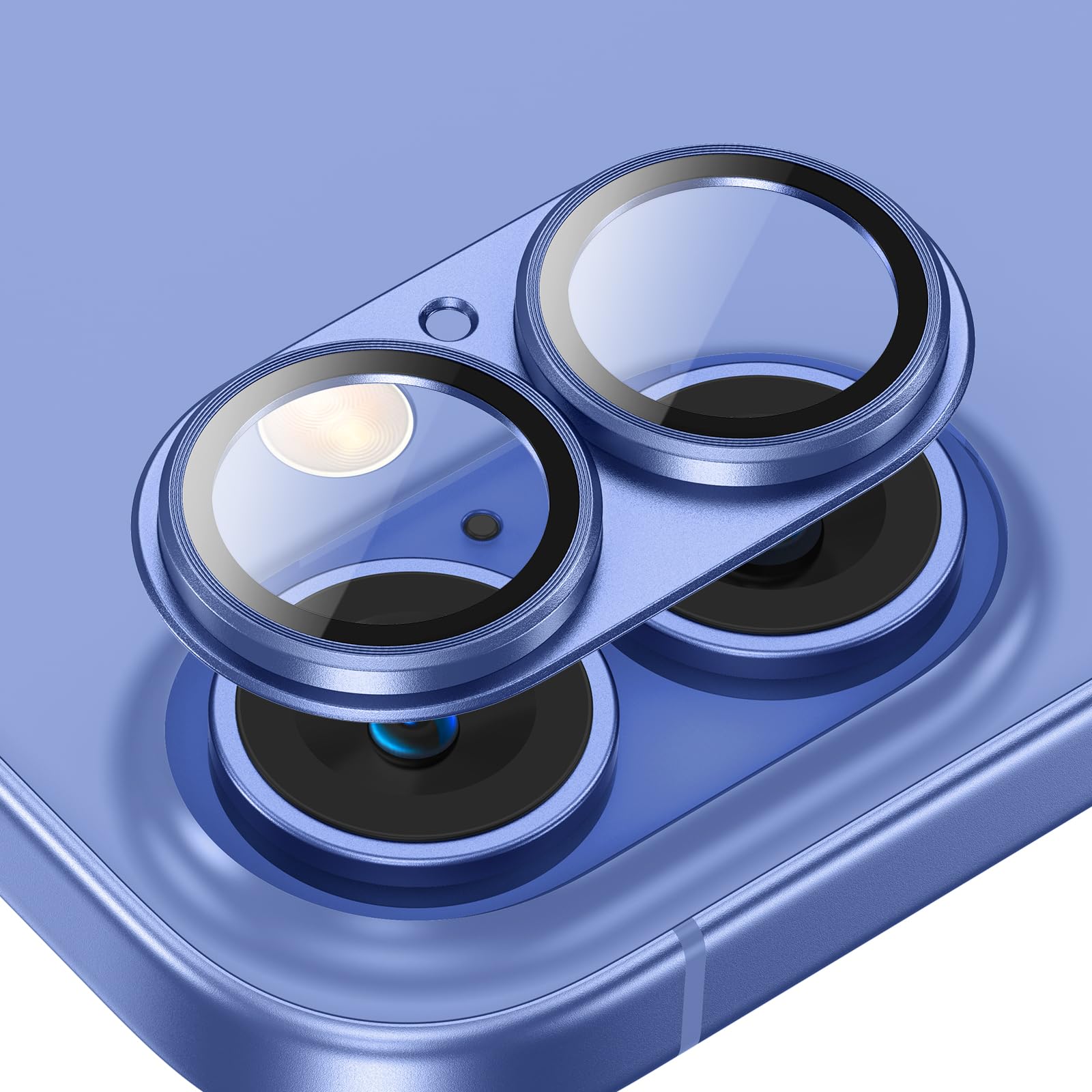 Tensea for iPhone 17 Pro Max Camera Lens Protector, Metal Aluminum Alloy Tempered Glass Cover Camera Screen Protector Accessories, Case Friendly