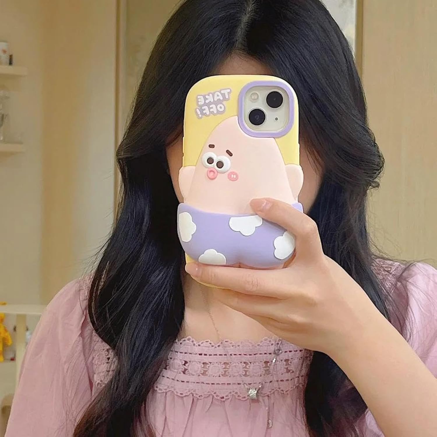 فكرة Fekra Silicone 3D cartton Soft Cover For iPhone 15 Pro max|15 Pro|15|14 Pro Max|14 Pro|14/13|13 Pro max|13 Pro|12 Pro max|12/12Pro|11 Pro max|11 Pro/11 Drop-proof (multi 3D, iphone 12 pro max)