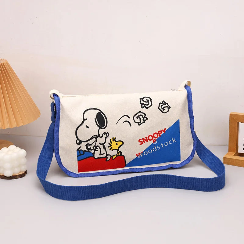 Mickey Snoopy Large Capacity Handbag, Leisure Multi functional Shoulder Bag, Commuter Tote Bag, Lightweight Mommy Bag
