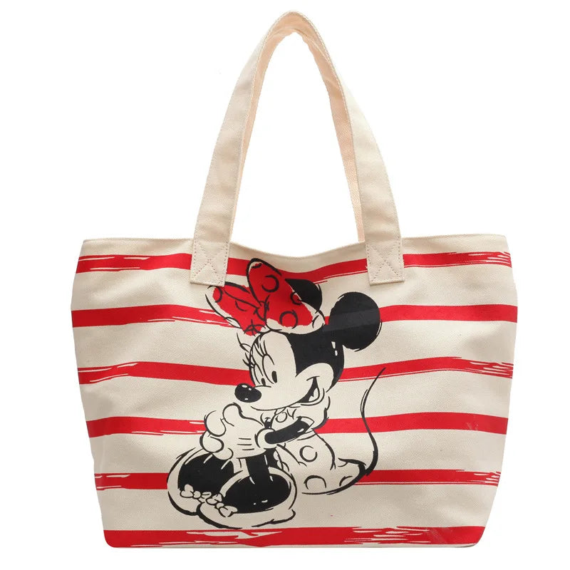 Mickey Snoopy Large Capacity Handbag, Leisure Multi functional Shoulder Bag, Commuter Tote Bag, Lightweight Mommy Bag