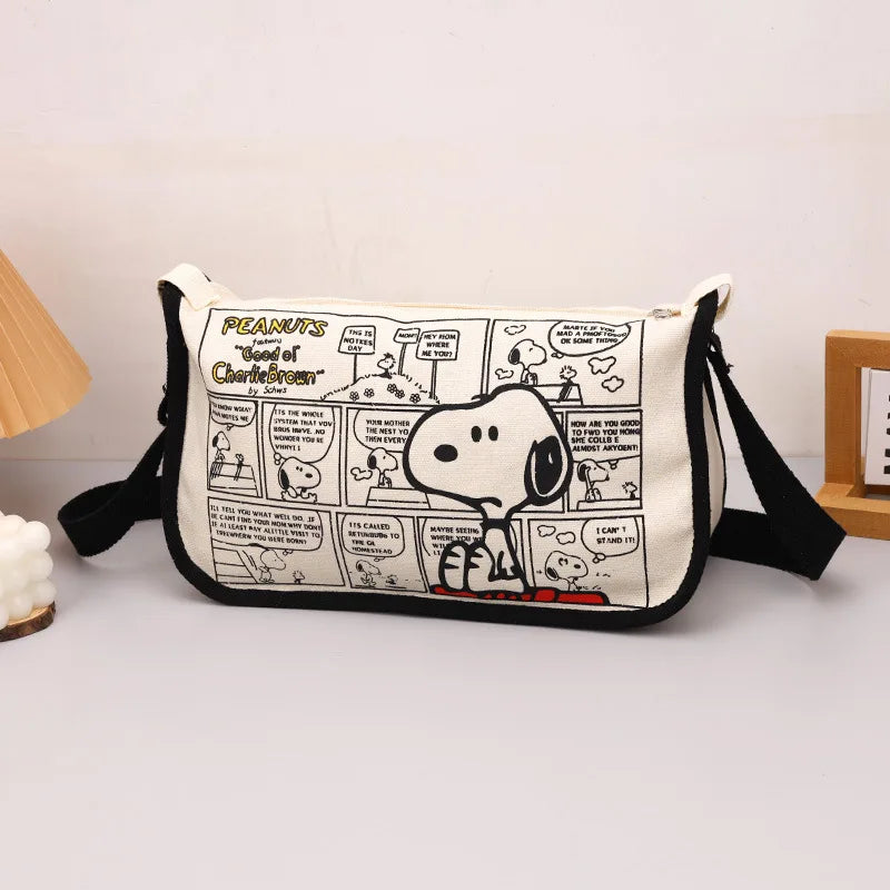 Mickey Snoopy Large Capacity Handbag, Leisure Multi functional Shoulder Bag, Commuter Tote Bag, Lightweight Mommy Bag
