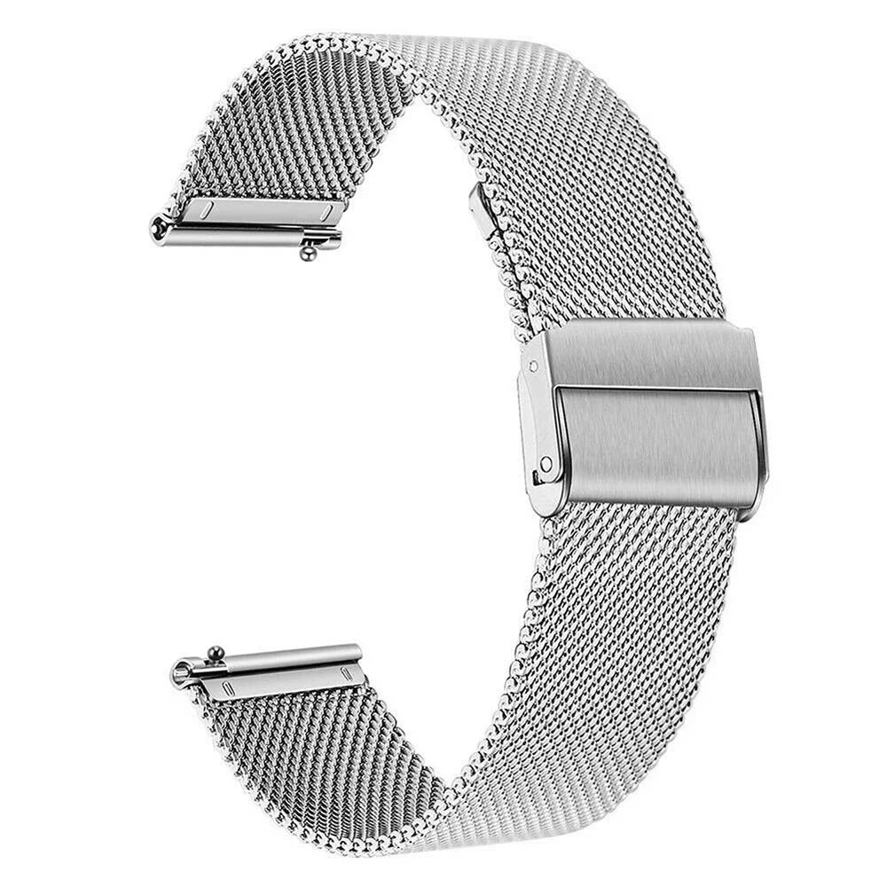 Amazfit GTS3 Stainless Steel Strap 20mm Black Watchband For Huami Amazfit GTS 2 2E 3 GTS2 Mini Bracelet Amazfit Bip S U Pro band