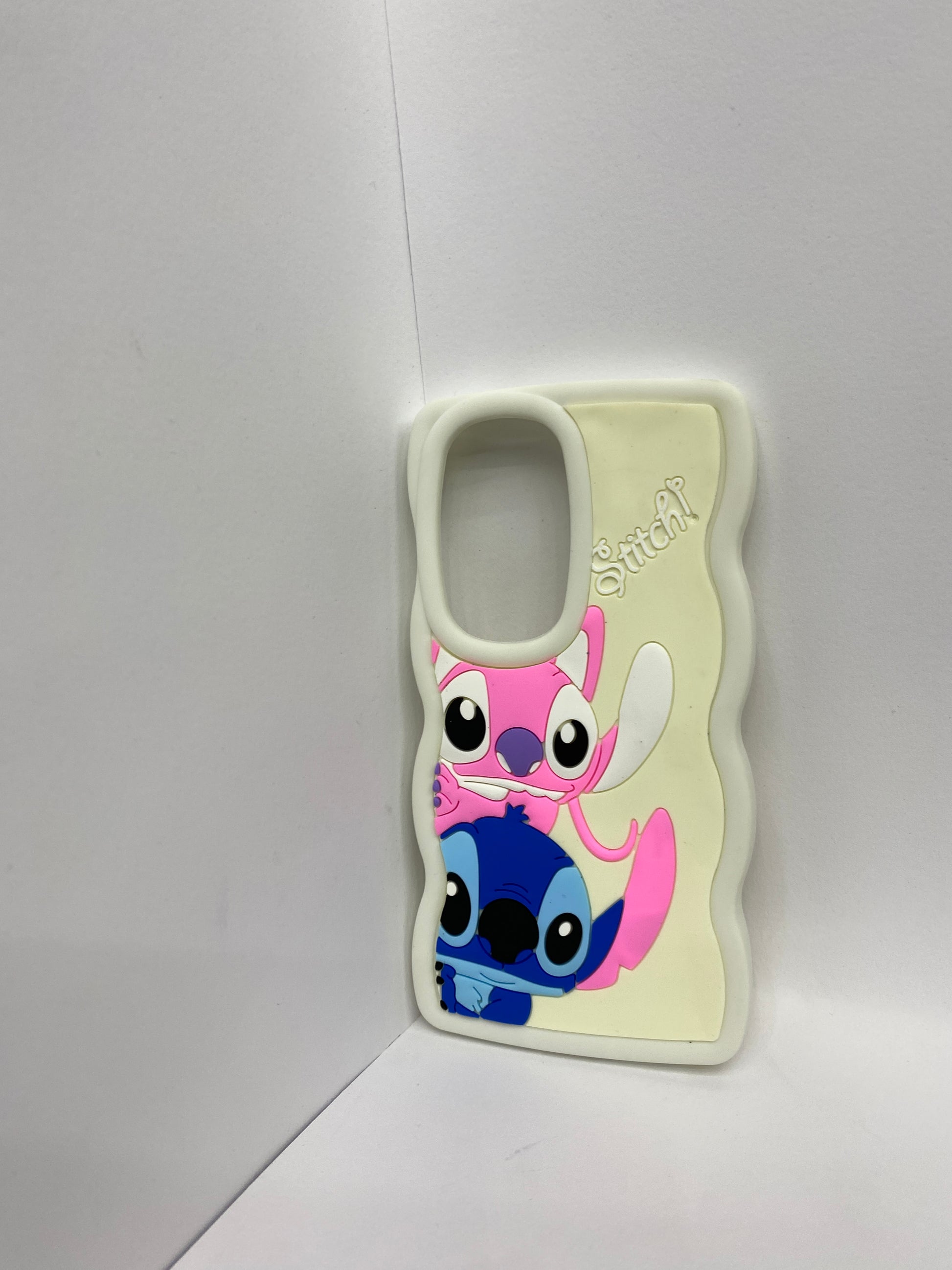 جراب سامسونج استيتش ابيض S24 ultra