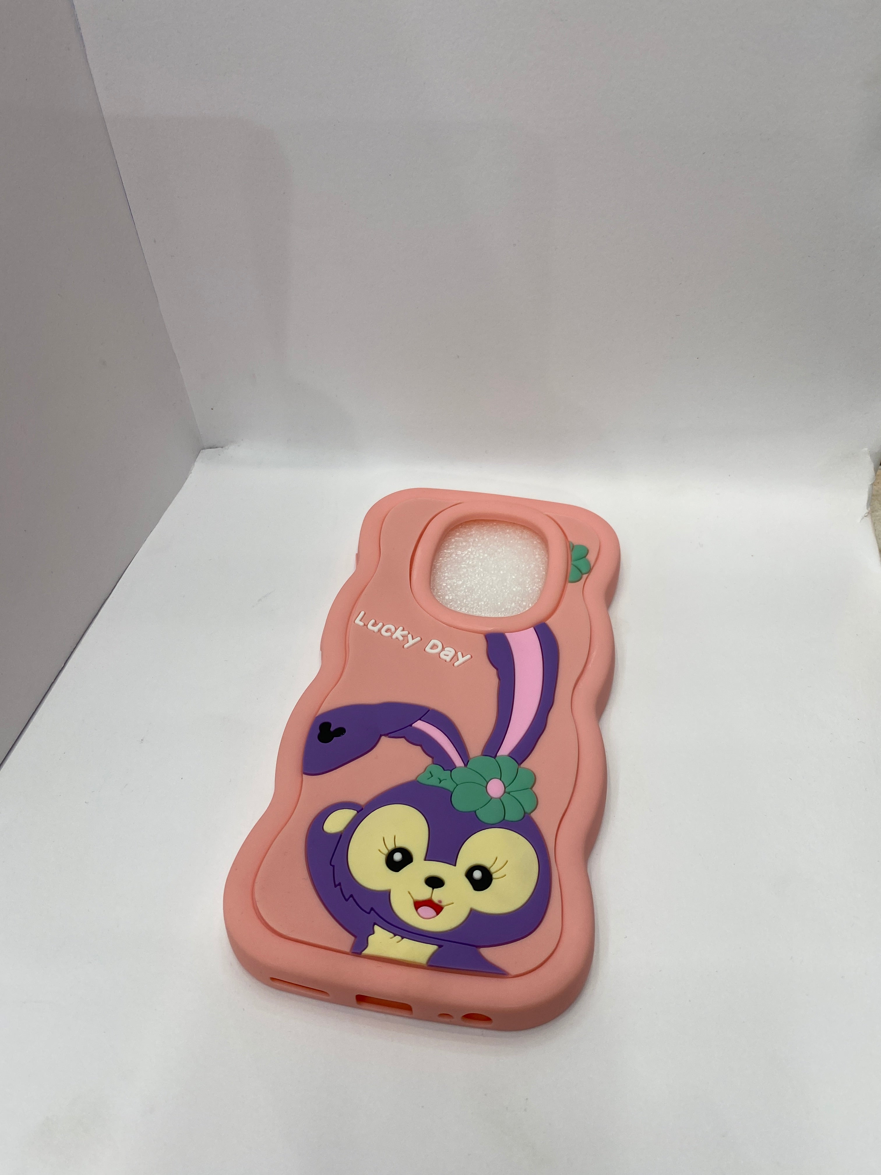 جراب ريدمى بينك كيوت Note 9 ريدمى بشكل كرتوني