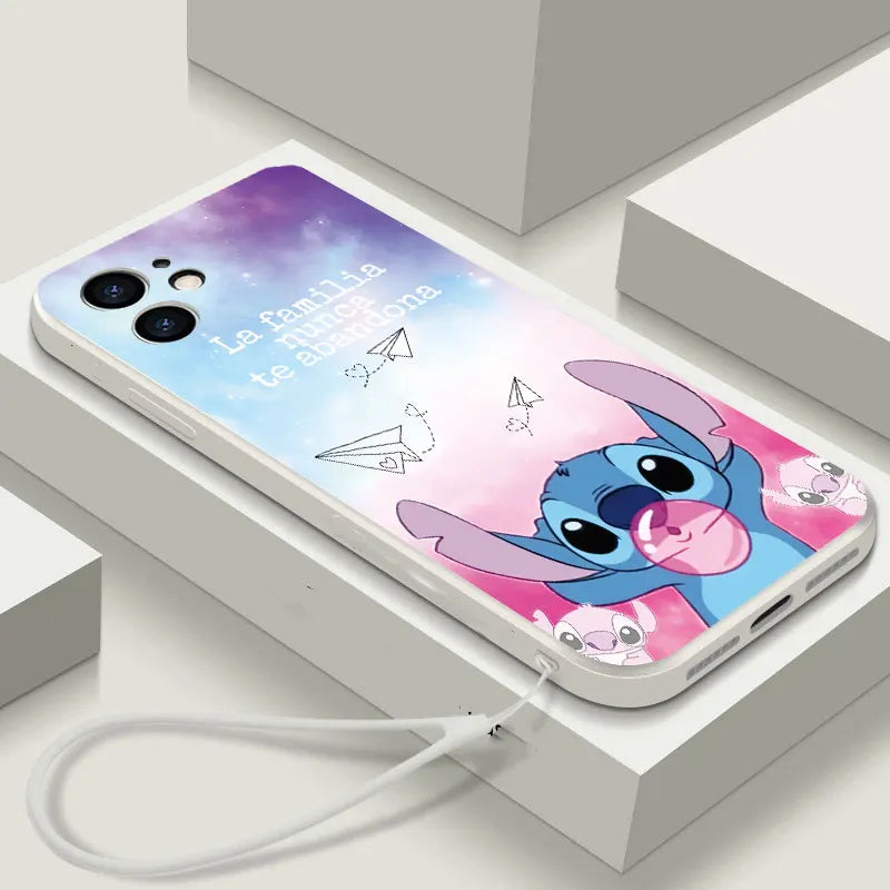 Angel Stitch Cartoon Love Heart Case For Honor X8C 400 Lite X9C Smart X6B X6A Plus Magic 7 Lite Plain Phone Cover Cases
