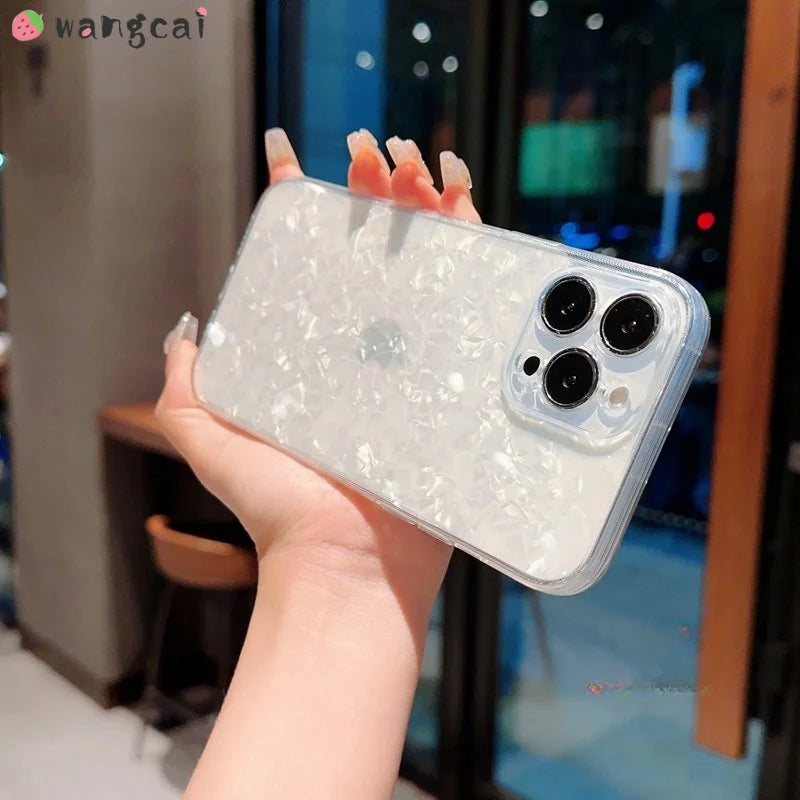 For Vivo V27 Pro V27E V25 Pro V23 Pro V23E V21 4G 5G V20 Pro Y77E Y77 Soft Transparent Phone Case With  Bling Back Cover Cases