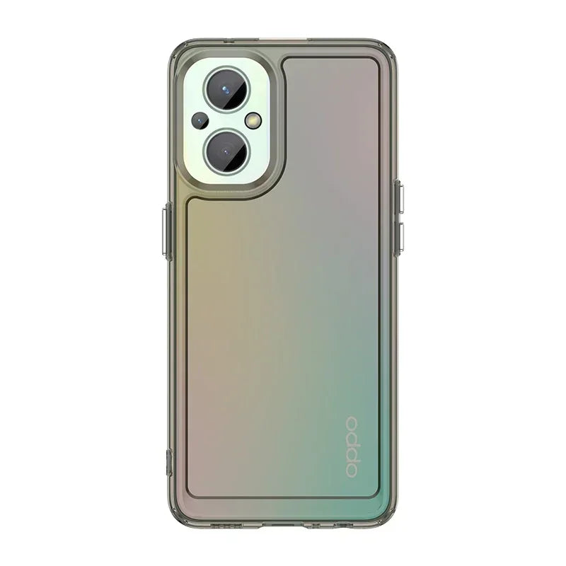 Shockproof Candy Silicone Bumper Phone Case for OnePlus Nord N20 5G OPPO A96 5G Reno7 Z 5G Reno7 Lite F21 pro 5G Reno8 Lite