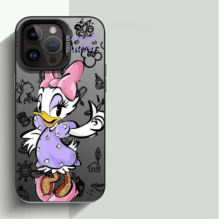 Fashion Mickey Minnie Mouse Phone Case For Xiaomi Redmi 14C 13C 12C 13 12 10 A1 A2 A3 A5 9T 9A K60 K40 4G 5G Anti Back Cover