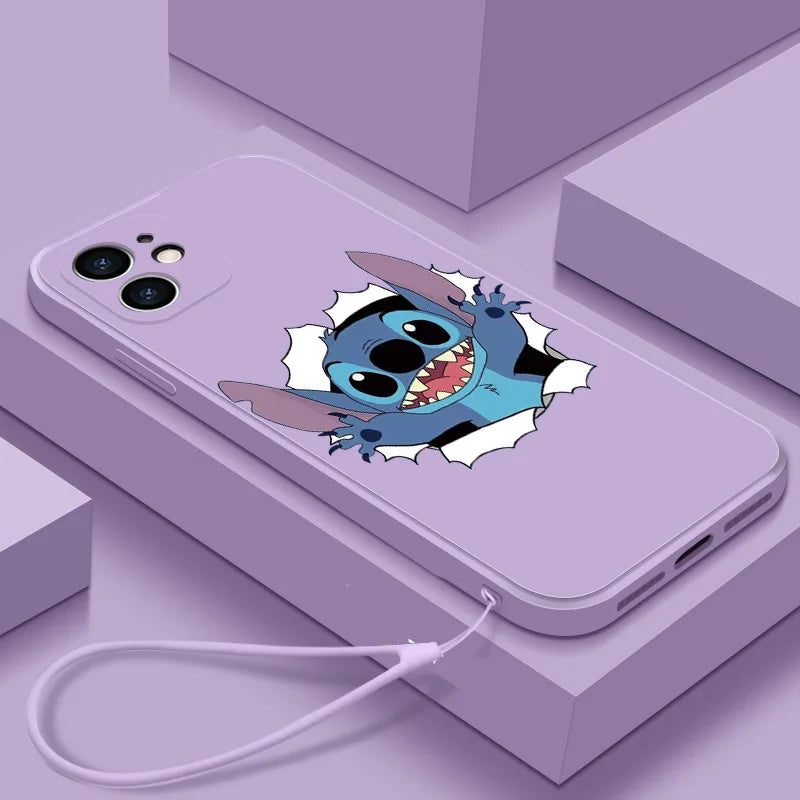 Stitch Angel Cartoon Love Heart Case For Honor X6C X8C 400 Lite X9C Smart X6B X6A Plus Magic 7 Lite Plain TPU Phone Cover Cases