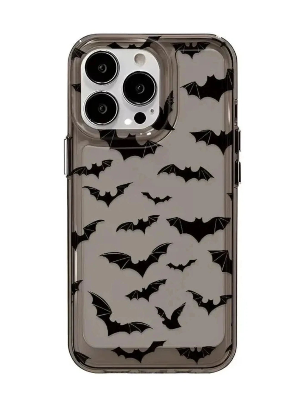 Black Bat With  iPhone Case For iPhone 14 13 11 15 Pro Max 12 Mini XS XR X 8 7 Plus SE 2022 14Pro 13Pro Matte Soft Cover