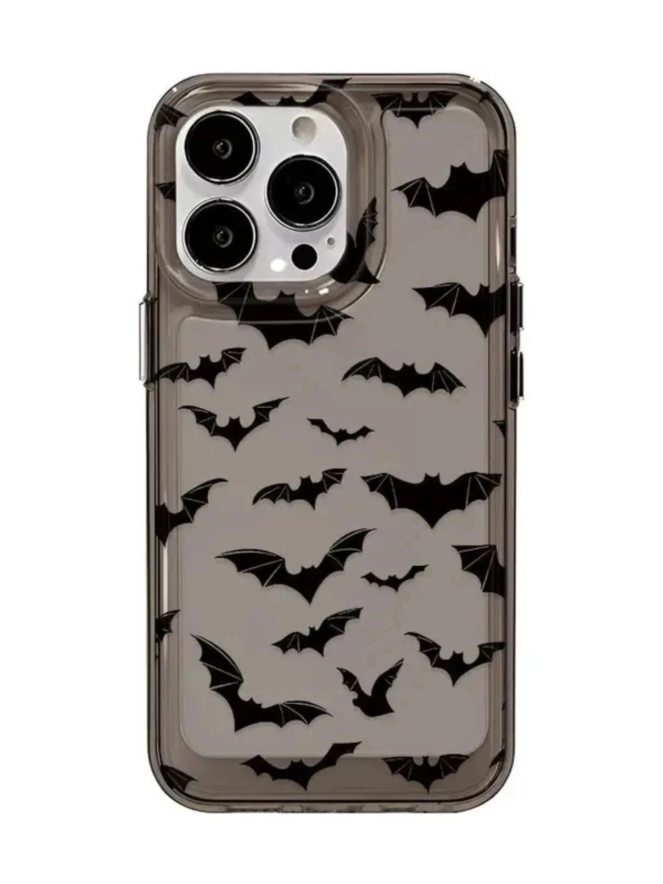 Black Bat With  iPhone Case For iPhone 14 13 11 15 Pro Max 12 Mini XS XR X 8 7 Plus SE 2022 14Pro 13Pro Matte Soft Cover