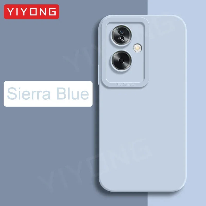 For OPPO A79 5G Case YIYONG Original Soft Liquid Silicone Cover For OPPO A79 OPPOA79 Shockproof Phone Cases