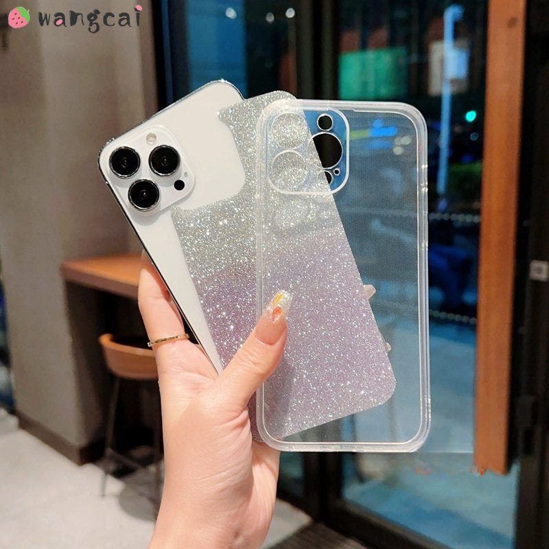 For Vivo V27 Pro V27E V25 Pro V23 Pro V23E V21 4G 5G V20 Pro Y77E Y77 Soft Transparent Phone Case With  Bling Back Cover Cases
