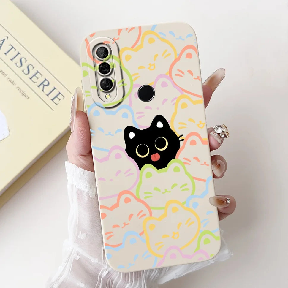 6.59" For Huawei Y9 Prime 2019 Case Stylish Cartoon Girls Cover Soft Silicone For Huawei Y9 Prime Y9Prime STK-L21 Phone Cases