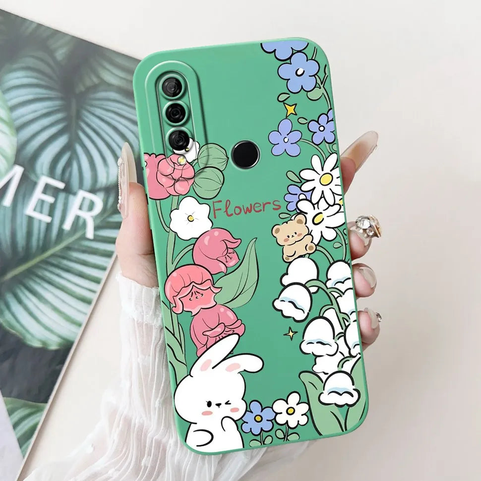 6.59" For Huawei Y9 Prime 2019 Case Stylish Cartoon Girls Cover Soft Silicone For Huawei Y9 Prime Y9Prime STK-L21 Phone Cases