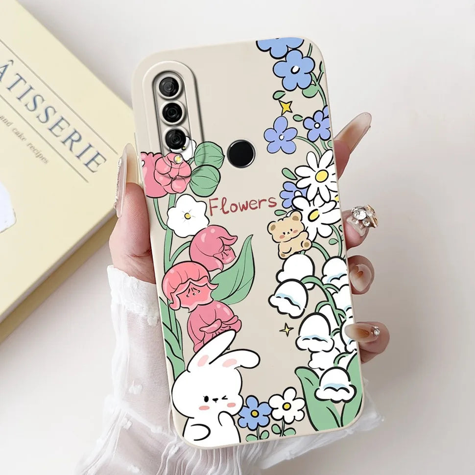 6.59" For Huawei Y9 Prime 2019 Case Stylish Cartoon Girls Cover Soft Silicone For Huawei Y9 Prime Y9Prime STK-L21 Phone Cases