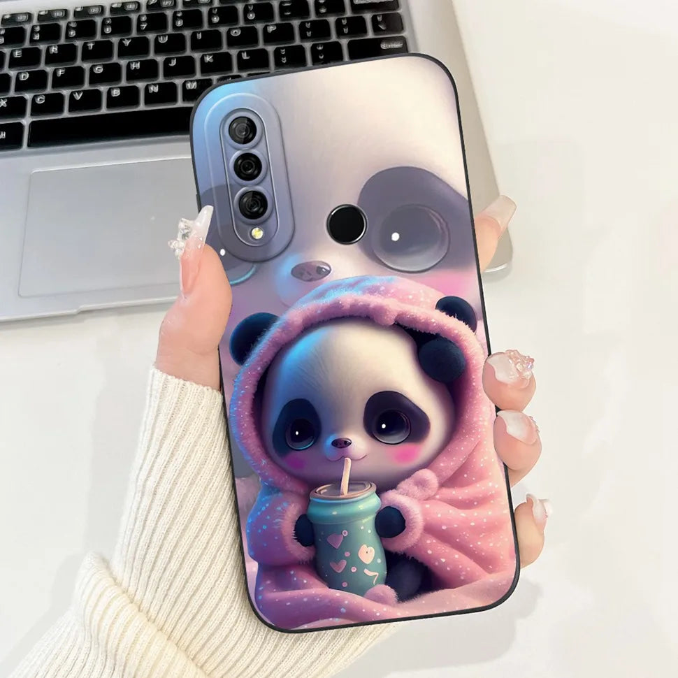 6.59" For Huawei Y9 Prime 2019 Case Stylish Cartoon Girls Cover Soft Silicone For Huawei Y9 Prime Y9Prime STK-L21 Phone Cases