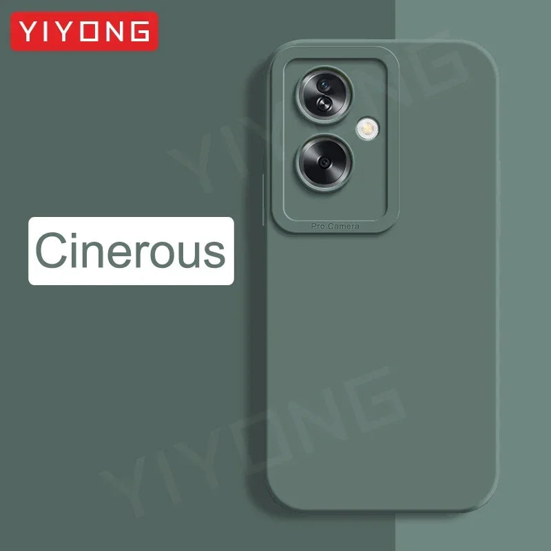 For OPPO A79 5G Case YIYONG Original Soft Liquid Silicone Cover For OPPO A79 OPPOA79 Shockproof Phone Cases