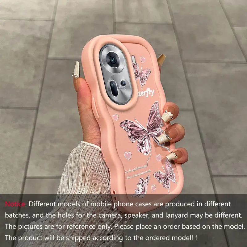 Fantasy Butterfly For OPPO Reno11 Lightweight Flexible Design Ideal For Entertainment OPPO A Reno X 91 77 79 3 11 10 54 38 18 7