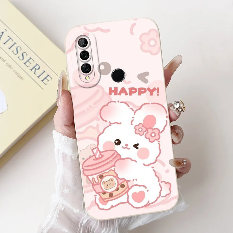 6.59" For Huawei Y9 Prime 2019 Case Stylish Cartoon Girls Cover Soft Silicone For Huawei Y9 Prime Y9Prime STK-L21 Phone Cases