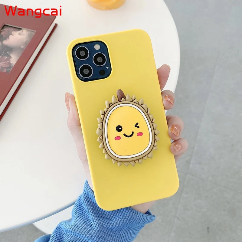 For Xiaomi Mi 9 8 Lite 9 8 SE Mix 3 2s 2 8 Pro 6X 5X A2 Lite A1 Case Fruit Avocado Orange Strawberry Peach Cute Cover