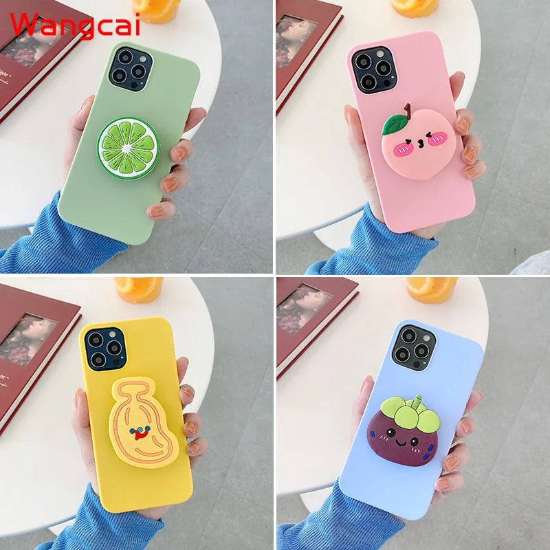 For Xiaomi Mi 9 8 Lite 9 8 SE Mix 3 2s 2 8 Pro 6X 5X A2 Lite A1 Case Fruit Avocado Orange Strawberry Peach Cute Cover