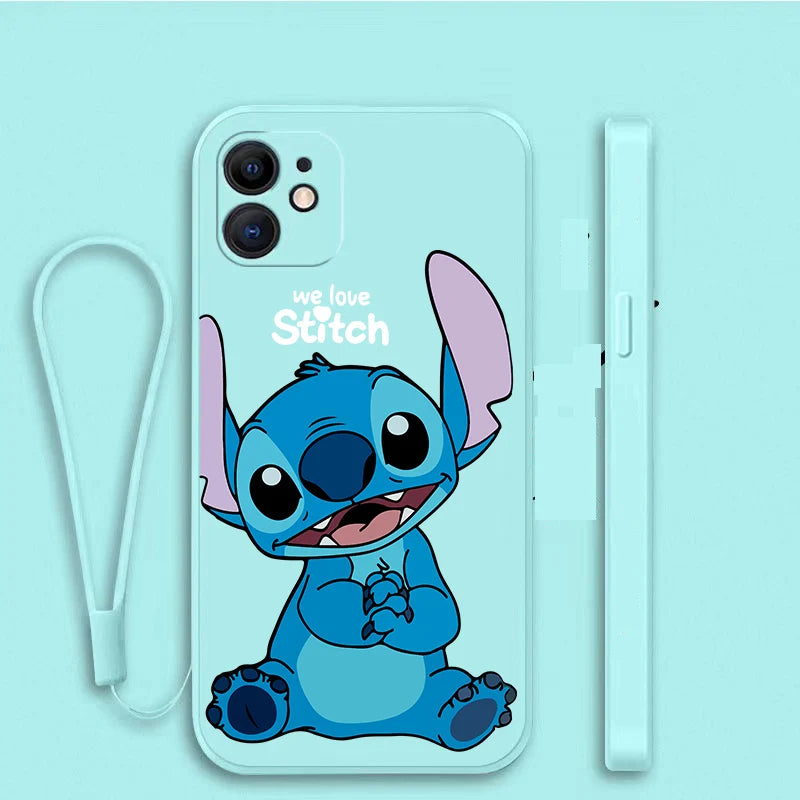 Angel Stitch Cartoon Love Heart Case For Honor X8C 400 Lite X9C Smart X6B X6A Plus Magic 7 Lite Plain Phone Cover Cases