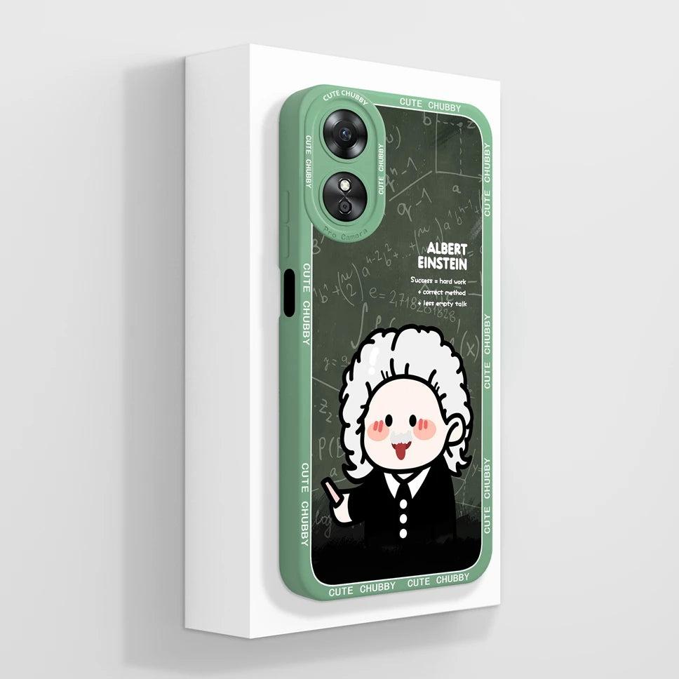 Phone Case For Oppo A17 A17K K 4G Pretty Flowers Smooth Liquid Silicone Back Cover For OppoA17K Oppo A 17 K Fundas Shell Coque