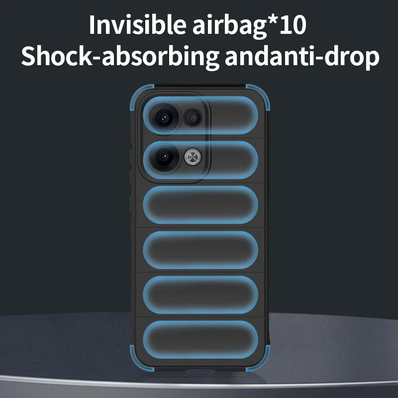 Soft TPU Silicone Shockproof Case For Oppo Reno 13 Pro 13F 4G 5G Anti-fall Camera Protect Back Cover for Reno13 13Pro 13 F Funda