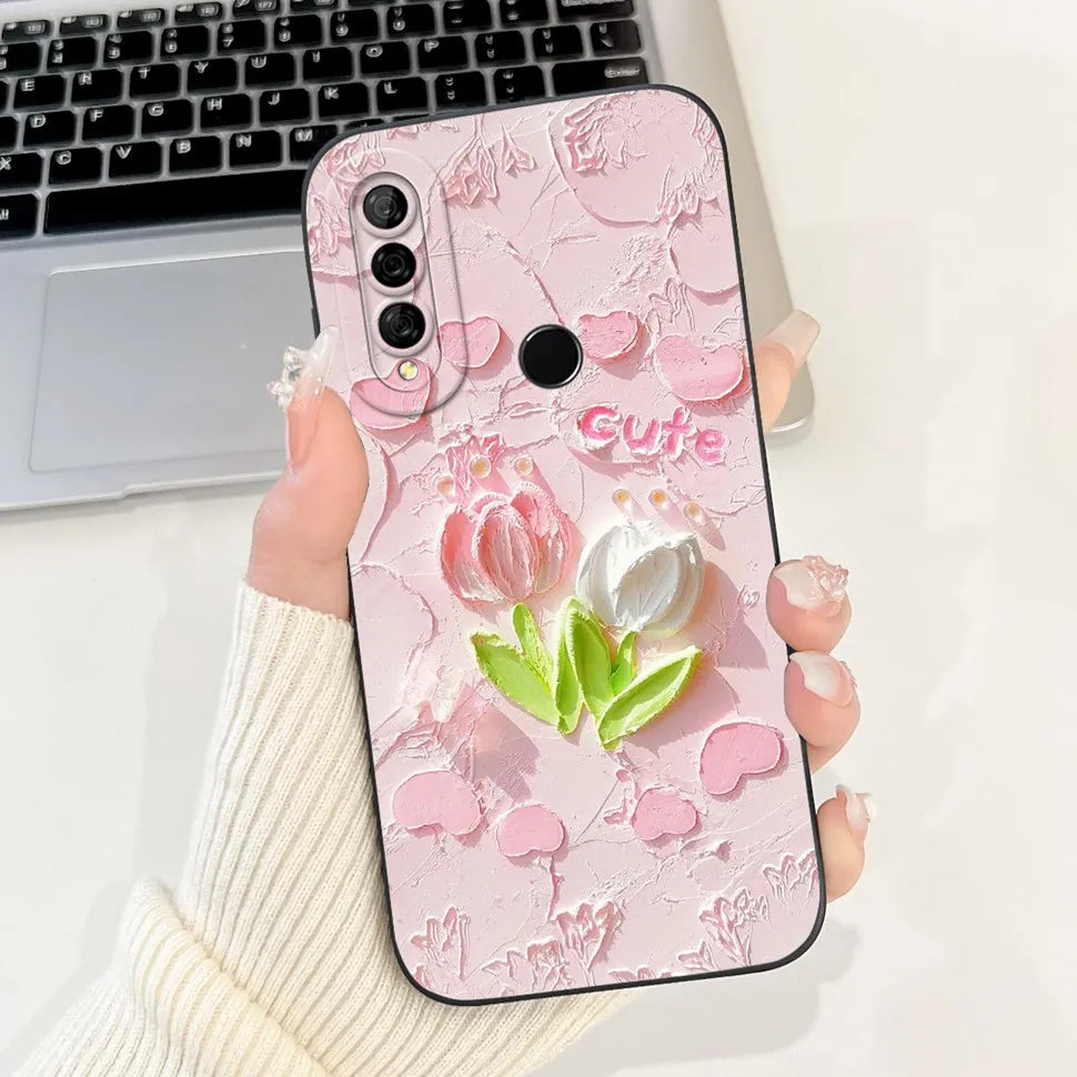 6.59" For Huawei Y9 Prime 2019 Case Stylish Cartoon Girls Cover Soft Silicone For Huawei Y9 Prime Y9Prime STK-L21 Phone Cases