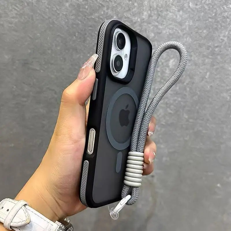 Adorable Bright-Colored Magnetic Phone Cover for Samsung Galaxy S25 S24 Ultra 5G S23 Plus S22 Matte Translucent Shockproof Case