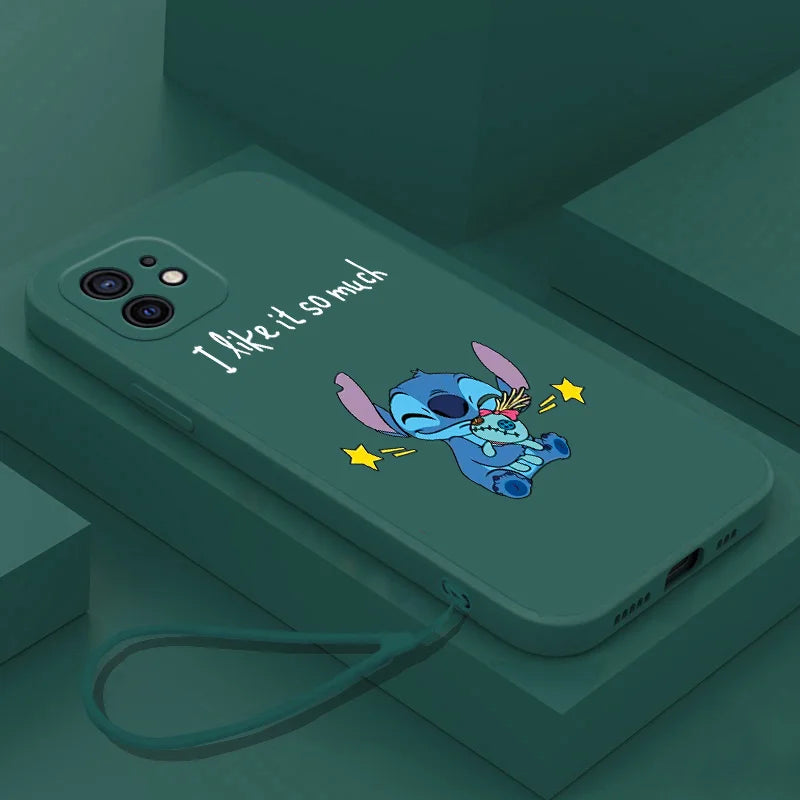 Stitch Angel Cartoon Love Heart Case For Honor X6C X8C 400 Lite X9C Smart X6B X6A Plus Magic 7 Lite Plain TPU Phone Cover Cases