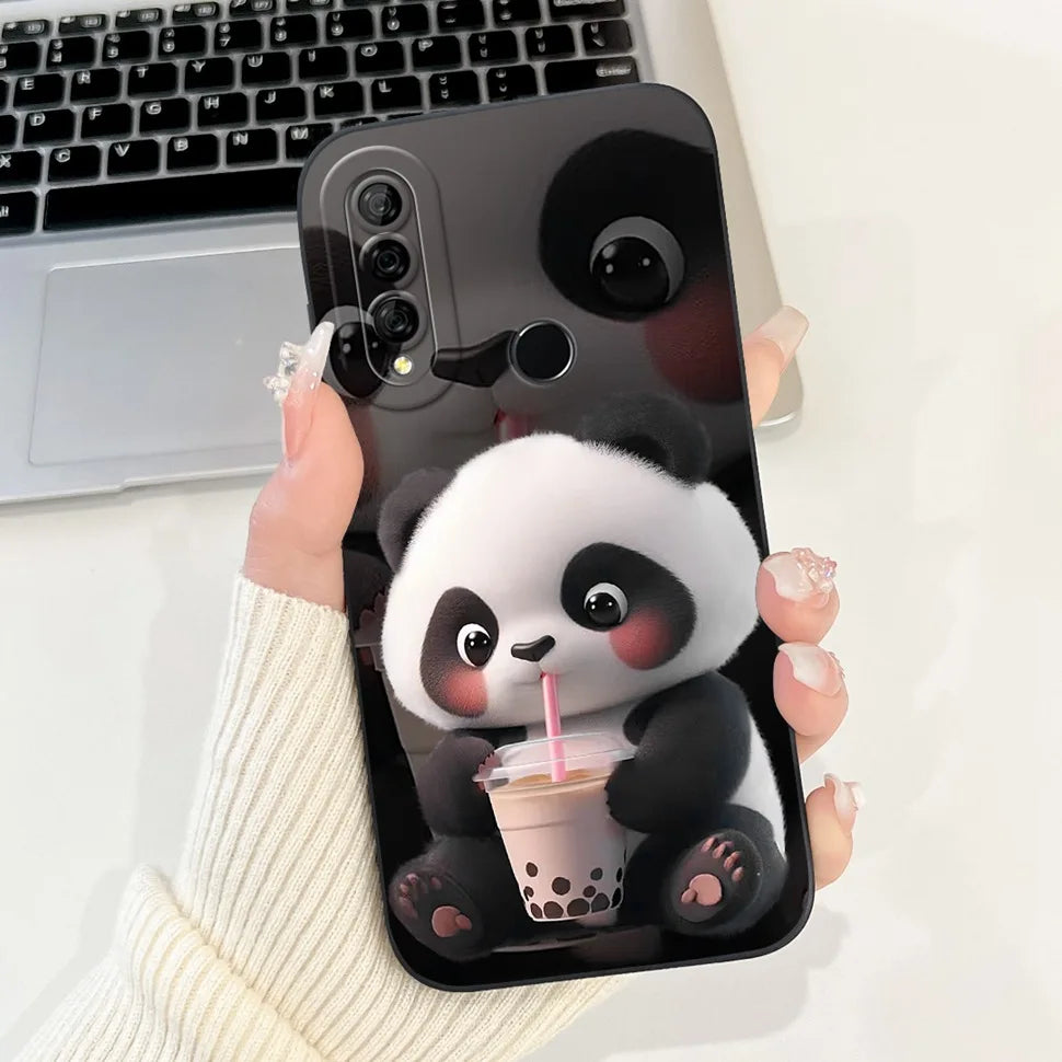 6.59" For Huawei Y9 Prime 2019 Case Stylish Cartoon Girls Cover Soft Silicone For Huawei Y9 Prime Y9Prime STK-L21 Phone Cases