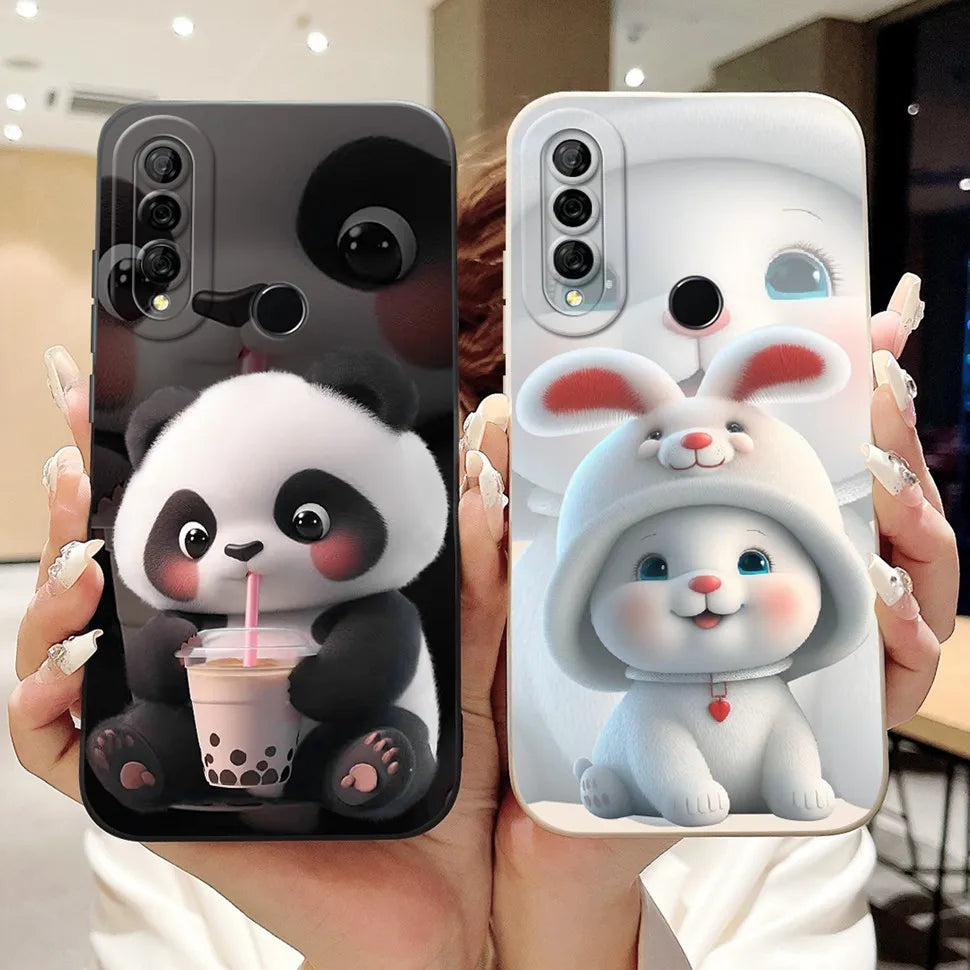 6.59" For Huawei Y9 Prime 2019 Case Stylish Cartoon Girls Cover Soft Silicone For Huawei Y9 Prime Y9Prime STK-L21 Phone Cases