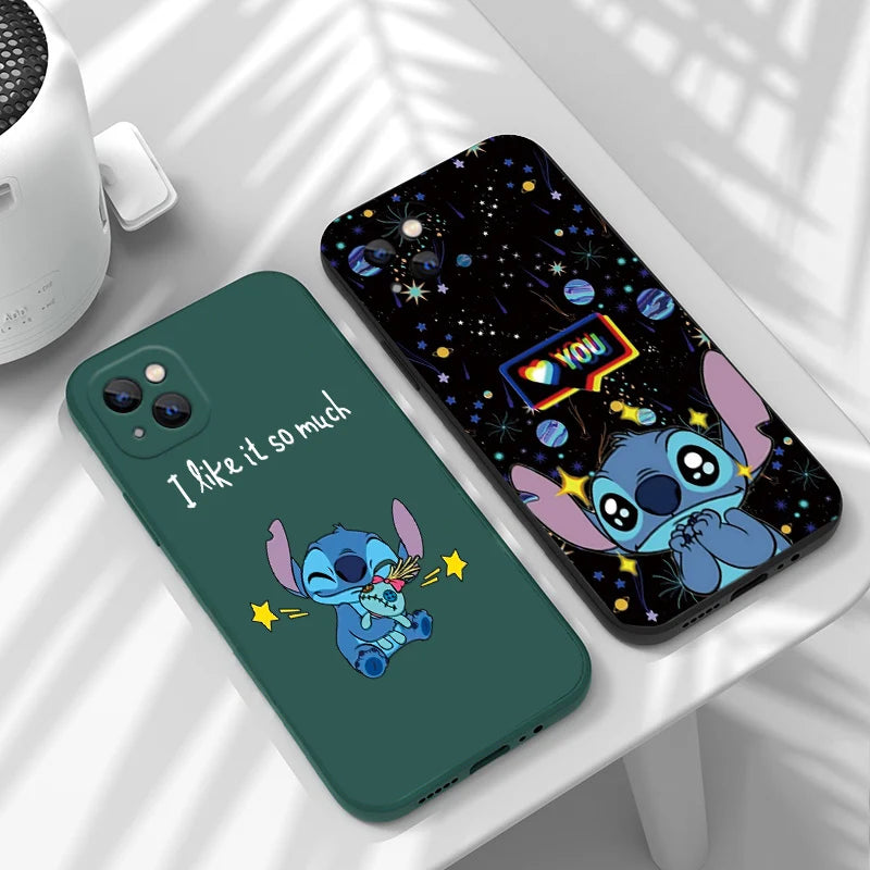 Stitch Angel Cartoon Love Heart Case For Honor X6C X8C 400 Lite X9C Smart X6B X6A Plus Magic 7 Lite Plain TPU Phone Cover Cases